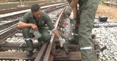 Gobierno Bolivariano sustituye durmientes en áreas del patio del Metro de Valencia