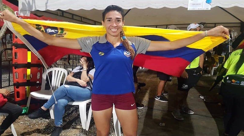 Luisarys Toledo impuso récord nacional en Heptathlón