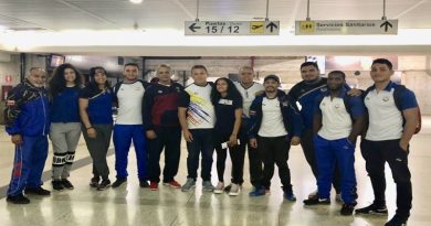 Venezuela partió a Lima para participar en el Campeonato Panamericano de Judo