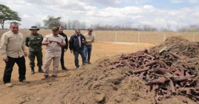 Gobierno Bolivariano incauta 800 toneladas de material estratégico del SEN en Bolívar