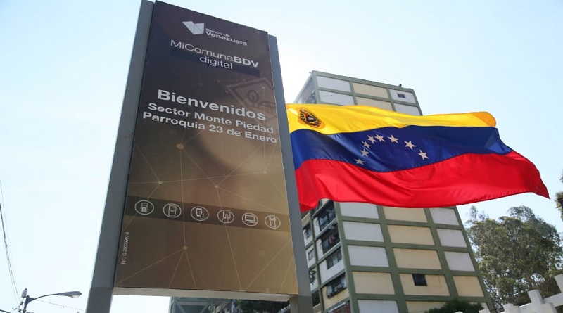 Más de 189 mil habitantes del 23 de Enero se beneficiarán con Banca Comuna Digital del Banco de Venezuela