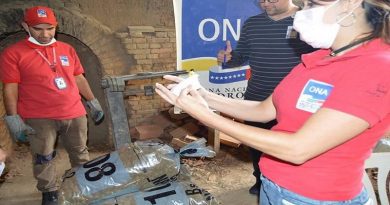 ONA incinera 56 kg de droga incautados en Mérida