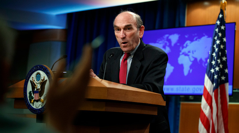 Elliott Abrams considera prematuro convocar una intervención militar en Venezuela