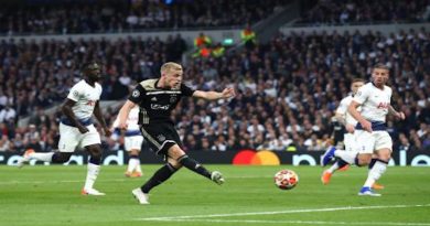 Ajax a un paso de la final de la Liga de Campeones al vencer por la mínima al Tottenham