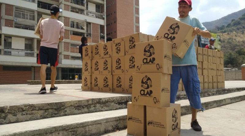 Al menos de 560 mil familias caraqueñas recibieron cajas Clap durante marzo