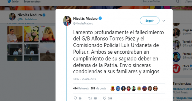 Presidente Maduro se solidarizó con familia de oficiales caídos en cumplimiento de su deber (@NicolasMaduro)