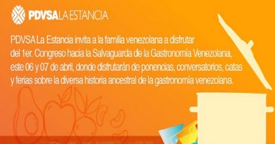 Congreso de Gastronomía Venezolana en PDVSA La Estancia (Foto PDVSA LA ESTANCIA)