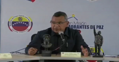 Ministro del Poder Popular para Relaciones Interiores y Justicia, Néstor Luis Reverol (Foto MPPRIJP)