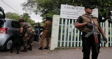 Tras atentados arrestan más de 100 personas en Sri Lanka
