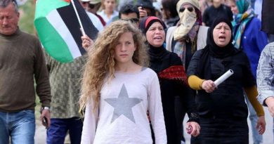 Soldados israelíes detienen a hermano menor de activista palestina Ahed Tamimi