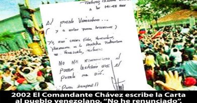 Presidente Maduro: Carta escrita por el Cmdte Chávez es un digno ejemplo de fuerza, coraje y valentía