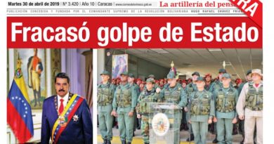 Edición Extraordinaria (Foto Correo del Orinoco)