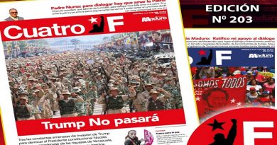 Nº 203 | Cuatro F amplía esfuerzos de Venezuela para contrarrestar ataques de EE.UU.