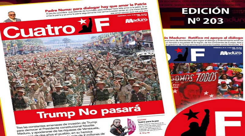 Nº 203 | Cuatro F amplía esfuerzos de Venezuela para contrarrestar ataques de EE.UU.