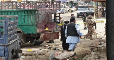 Sube a 20 cifra de muertos por explosión en mercado en suroeste de Pakistán