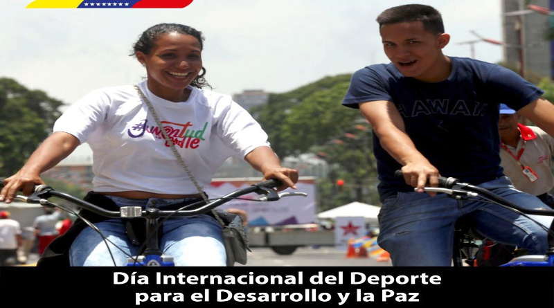 Jefe de Estado conmemora el Día Internacional del Deporte