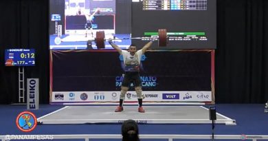 Venezolano Jesús "El Trompo" González gana oro en Campeonato Panamericano de Levantamiento de Pesas