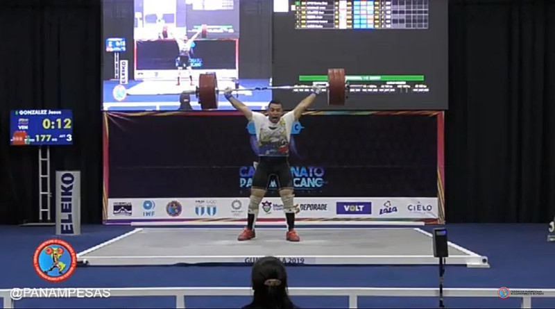 Venezolano Jesús "El Trompo" González gana oro en Campeonato Panamericano de Levantamiento de Pesas