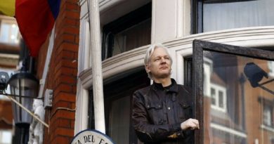 Julian Assange, asilado desde hace 7 años en la embajada de Ecuador en Londres (Foto @wikileaks)