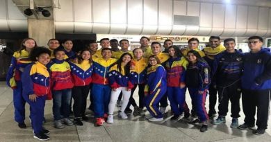 Venezuela partió a Bolivia para participar Campeonato Sudamericano de Karate
