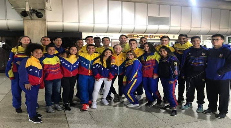 Venezuela partió a Bolivia para participar Campeonato Sudamericano de Karate