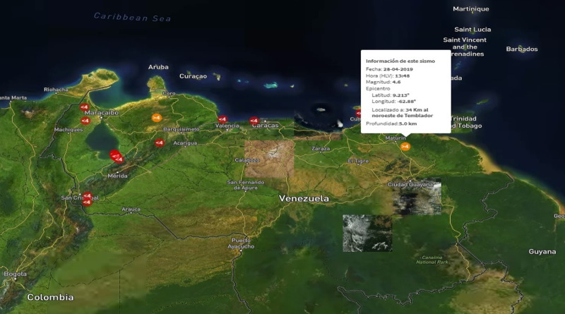 Sismo de 4.6 se registra la tarde de este domingo en Monagas