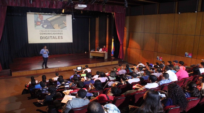 Primer Taller de Red de Comunicadores Digitales (Foto: Prensa Mppeuct / Marcos Mujica)