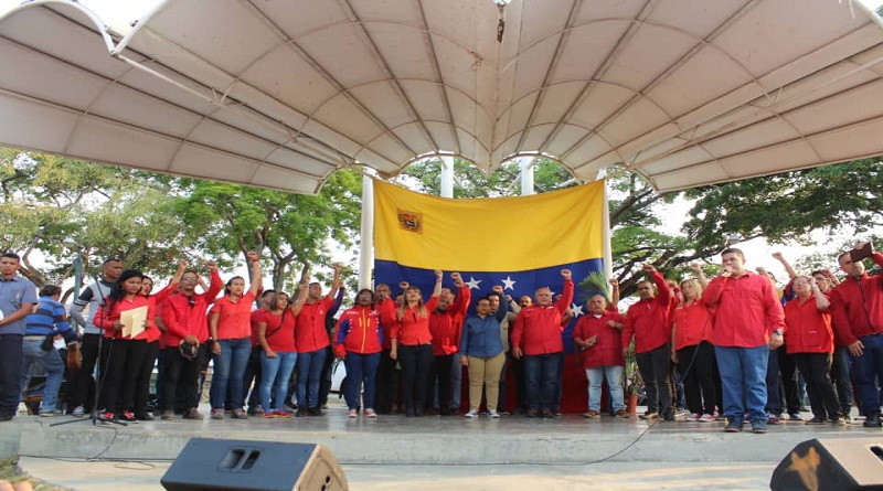 Juramentación de Dirección Política Regional del PSUV de Caracas (Foto PSUV)