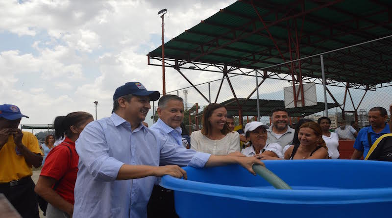 Más de 2400 familias de La Dolorita beneficiadas con entrega de tanques azules