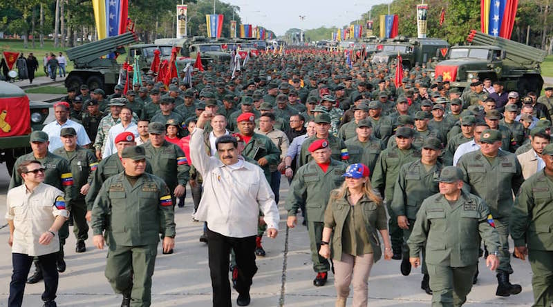 Presidente Maduro encabezó Marcha por la Lealtad Militar en Campo Carabobo