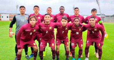 Vinotinto Sub16 cedió en su debut en torneo de Desarrollo checo