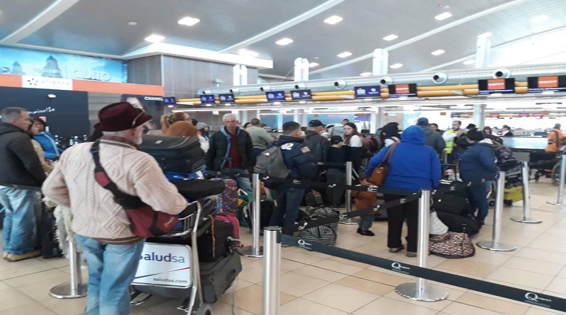 170 connacionales retornan al país desde Ecuador a través del Plan Vuelta a la Patria