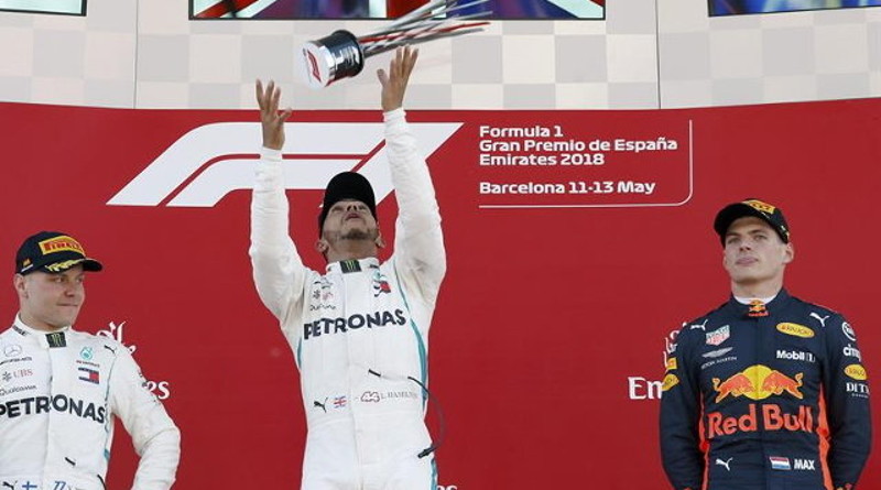 Lewis Hamilton triunfa en el Gran Premio de España