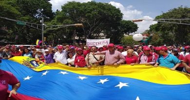 Trabajadores petroleros celebraron primer año de reelección democrática del presidente Maduro