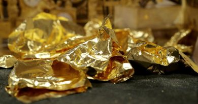 Desarrollan en Rusia método para obtener capas de oro extrafinas hasta transparencia