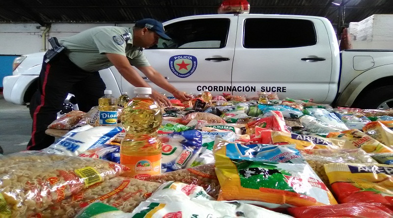 PoliCaracas realiza batida contra bachaqueros de alimentos y productos básicos en Catia