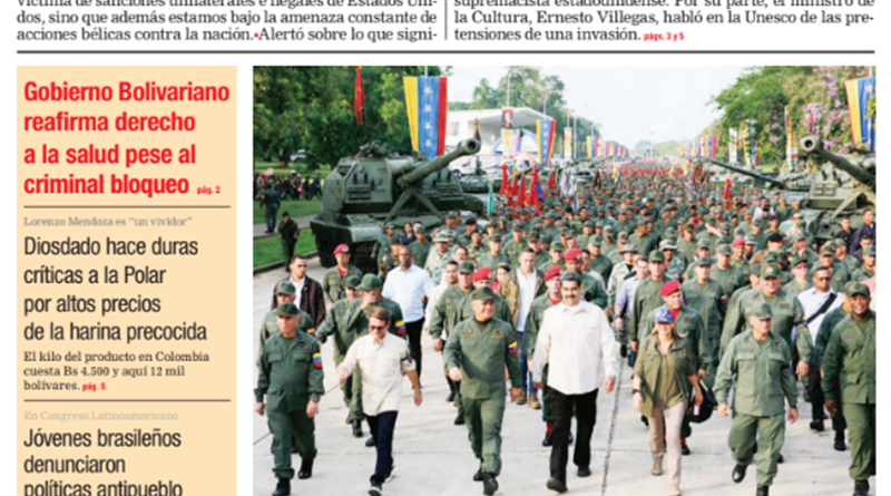 Lea aquí portadas de los principales diarios de Venezuela este 22MAYO