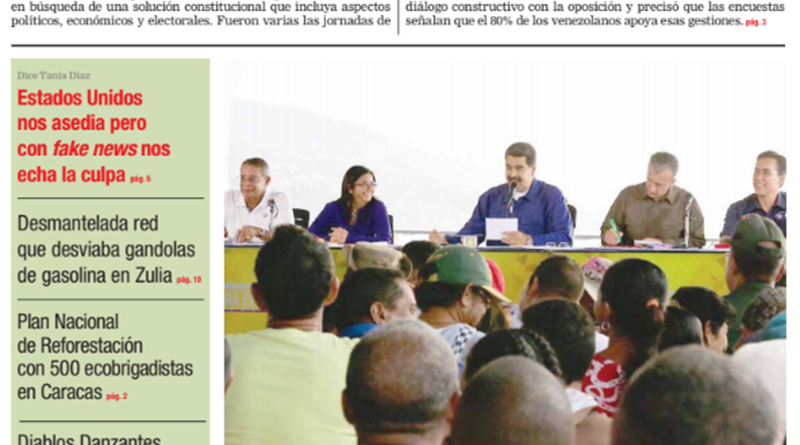 Lea aquí portadas de los principales medios impresos en Venezuela este 30mayo