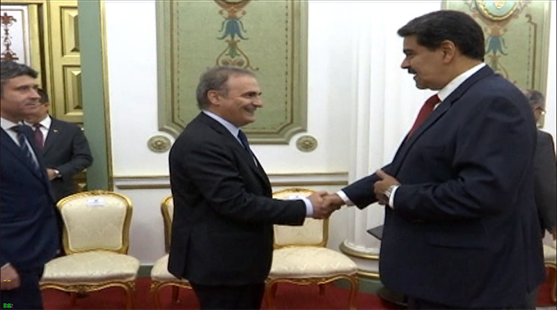 Presidente Maduro recibió al Grupo de Contacto de Unión Europea en el Palacio de Miraflores