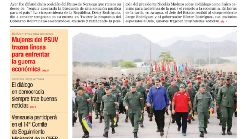 Lea aquí portadas de los principales diarios de Venezuela este 18MAYO