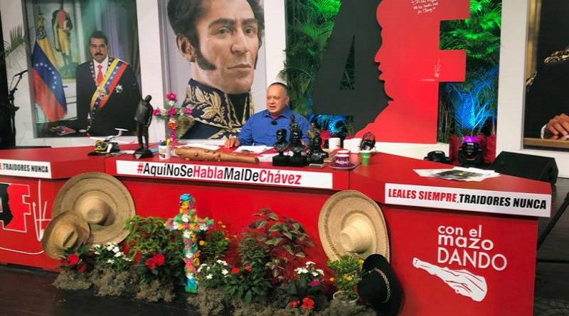Diosdado Cabello: los apátridas que se arrodillan ante el imperio demuestran su desprecio hacia el pueblo de Venezuela