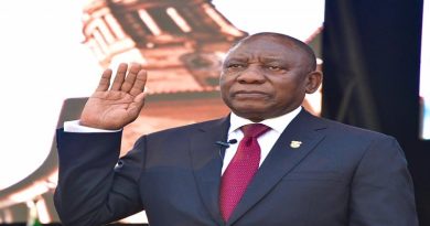 Juramentado Cyril Ramaphosa como Presidente de Sudáfrica