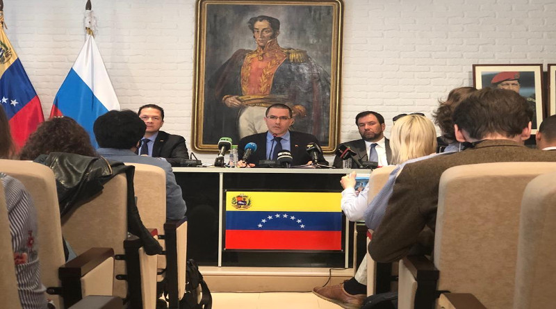Rueda de prensa Canciller Jorge Arreaza