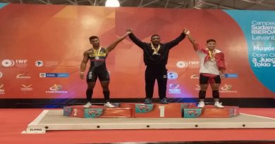 Julio Mayora impuso tres récord nacionales en el Open Clasificatorio Tokio 2020