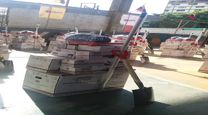 Gobierno Bolivariano entrega 45 kits de materiales y equipos de Gmbnbt
