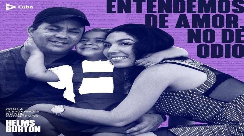 Más de 400 líderes del mundo denuncian activación de Ley Helms-Burton