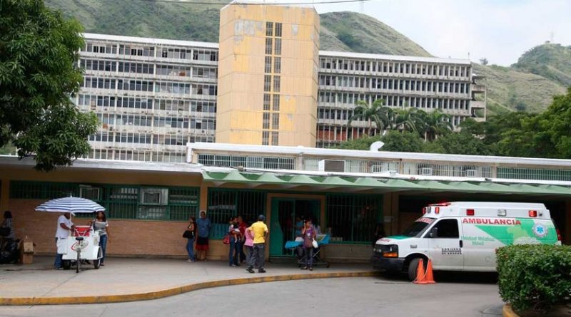 Gobernación de Aragua avanza en labores de rehabilitación del Hospital Central de Maracay