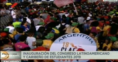 Instalan Congreso Latinoamericano y Caribeño de Estudiantes