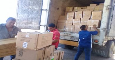 Nueva Esparta recibe más de 888 mil insumos y medicamentos para la red pública de salud (Foto Oficina Dante Rivas)