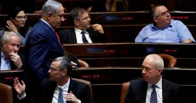 Benjamín Netanyahu en la Knéset, Jerusalén, el 29 de mayo de 2019 (Ronen Zvulun / Reuters)